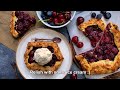 cherry galette fold it up pie simple french pastry kirsch galette