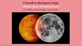 Chandra-Mangala Yoga (Moon-Mars Combination) in Vedic Astrology (Jyotish)