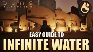 Dune Awakening - How to EASILY setup INFINITE Water Farm! (no blood) Passive Generation