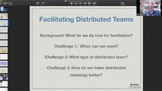 Facilitating Distributed Teams  Mark Kilby   Zoom
