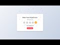 🎉 Emoji Rating System Using HTML, CSS, and JavaScript | Animated Feedback & Confetti Effect