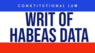 Writ of Habeas Data