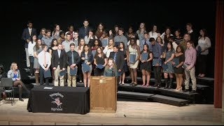 SHS National Honor Society Induction Ceremony - 2019