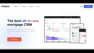 🔥 Shape Mortgage CRM: An Honest Review | A Specialized CRM for Streamlining Mortgage Processes