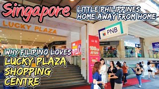 Lucky Plaza Shopping Centre: The Filipino Hub in Singapore.