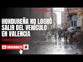 Lourdes García no logró salir del vehículo en Valencia