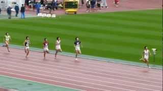 日本選手権陸上 男子 4x400mR 決勝 2012.10.28