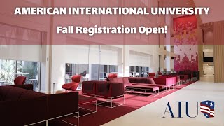 AIU Registration Open!