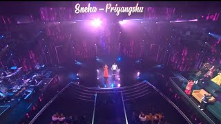 NEW।Sneha shankar and priyangshu dutta performance in indian idol।दिल है के मानता नहीं।