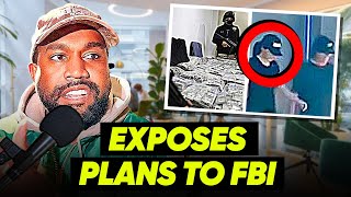 Kanye LEAKES Kardashian Family’s Secret SCAMS to FBI!