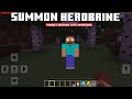 How to Summon HEROBRINE in Minecraft (NO MODS !)