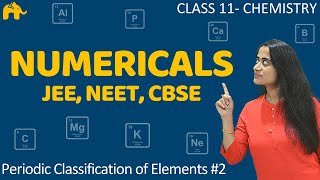 Periodic classification of elements Class 11 | JEE NEET CBSE NCERT Questions