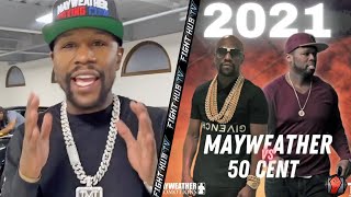 FLOYD MAYWEATHER CALLS OUT 50 CENT FOR EXHIBITION FIGHT! WANTS "WINNER TAKES ALL" FOR PURSE
