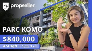 Come and Explore a 1-BR Unit in a Freehold Mixed Development @ Parc Komo | Propseller Property Tours