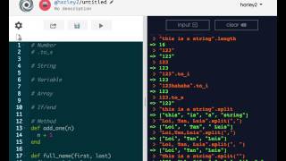 BR1 - Week1 Day1 Part6 - Ruby String/Array methods