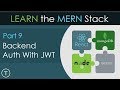 Learn The Mern Stack [9] - Backend JWT Auth