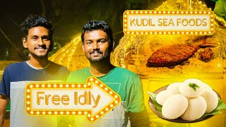 FREE IDLI 🤯 | Low Price Family Restaurant in Madurai | Kudil Sea Foods :: தமிழில்