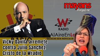 Vicky Davila le dice arrodillado de Petro a Julio Sanchez Cristo de la Wradio