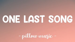 One Last Song - Sam Smith (Lyrics) 🎵