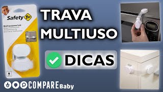 Trava Multifuncional SAFETY 1st | ✅ Trava para Gaveta, Micro-ondas | DICAS de Uso