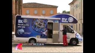 Il camper di tv2000 a Fiorenzuola d'Arda