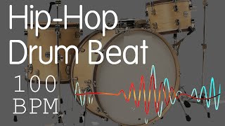 Hip Hop Drum Track - 100 Bpm - High Quality
