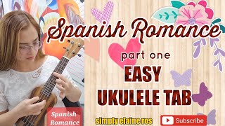 Spanish Romance Ukulele Tabs