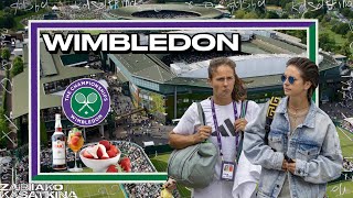 WIMBLEDON. HOW PLAYERS SEE IT. HOME OF TENNIS. ANAESTHETIC INJECTION