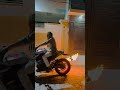 mt 15 exhaust back fire￼ 🔥🔥 modified mt 15 shorts viral modified mt15 yamaha