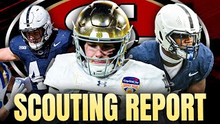 49ers Scouting Report: Top Prospects From Notre Dame vs Penn State