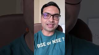 BSE or NSE, where to trade? #nse #bse #stockmarket