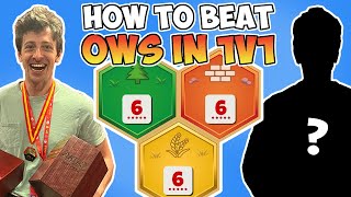 1v1 Ranked Catan Game - HOW TO BEAT OWS IN 1v1