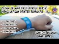 GELANG TIKET KONSER / TIKET WAHANA / TIKET REKREASI / GELANG EVENT