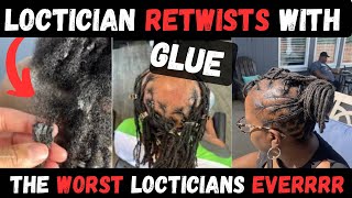EXPOSING ‼️ The WORST Locticians   😲 Loc Journey RUINED | Untrained & Unprofessional Hair Stylists