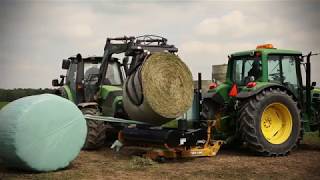 HLA Attachments - Round Bale Grapple