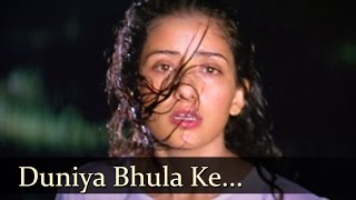 Duniya Bhula Ke - Govinda Romantic Songs - Manisha Koirala - Achanak - Alka Yagnik & Kumar Sanu