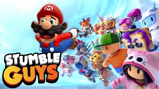 Mario Plays: Stumble Guys!!