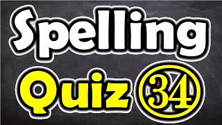 Spelling Quiz (34) (Spelling Words for Grade 5) [ ForB English Lesson ]