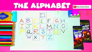 Abc Learning Step By Step | ABC writing and learning | A to Z English Alphabets | A for apple Ep-21