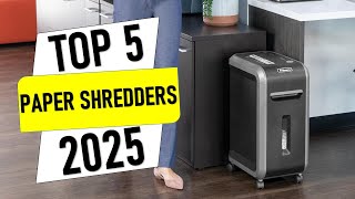 ✅Top 5 Best Paper Shredders to Keep Your Information Safe