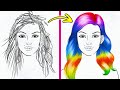 FUNNY ART BATTLE: Student VS Teacher! - Who Will Create the Masterpiece? Challenge by 123GO! SCHOOL