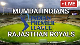 IPL Live: Mumbai Indians Vs Rajasthan Royals | IPL Live Streaming & Commentary 2022