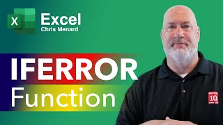 Excel - IFERROR Function