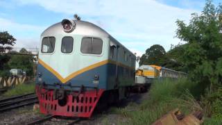 Davenport 535 SRT shunts in Nakhon Rachasima Thailand Diesel Locomotive