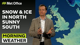 03/01/2025 – Cold with a frosty and icy start – Morning Weather Forecast UK – Met Office Weather