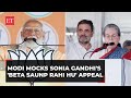 PM Modi mocks Sonia Gandhi's 'Beta Saunp Rahi Hu' appeal to Raebareli: 'Ye Meri Mummy Ki Seat Hai…'