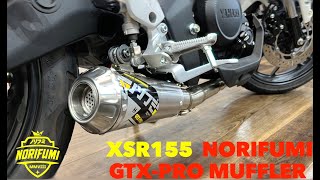 NORIFUMI GPX Pro muffler (価格改定）