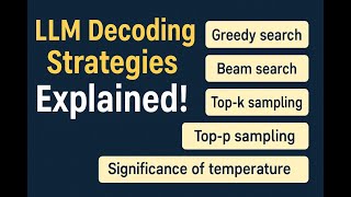 LLM Decoding Strategies Explained!