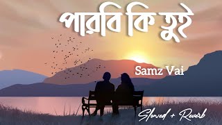 Parbi Ki Tui - পারবি কি তুই - Samz Vai (Slowed + Reverbed) - ROJIT SLOWED MUSIC ||