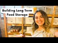 How To Build Long Term Food Storage | Gubba Homestead